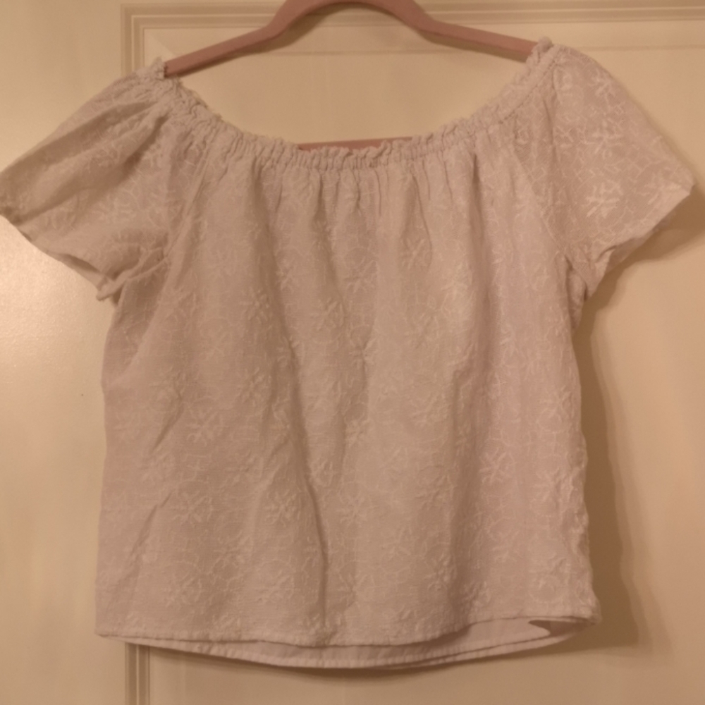 Kids Off The Shoulder Top